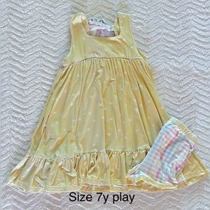 Omi Jo Bunny Aunt Heart Tunic/Dress & Shorts Set